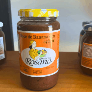 Doce de Banana Sem Açúcar Conservas Rosana (400g)