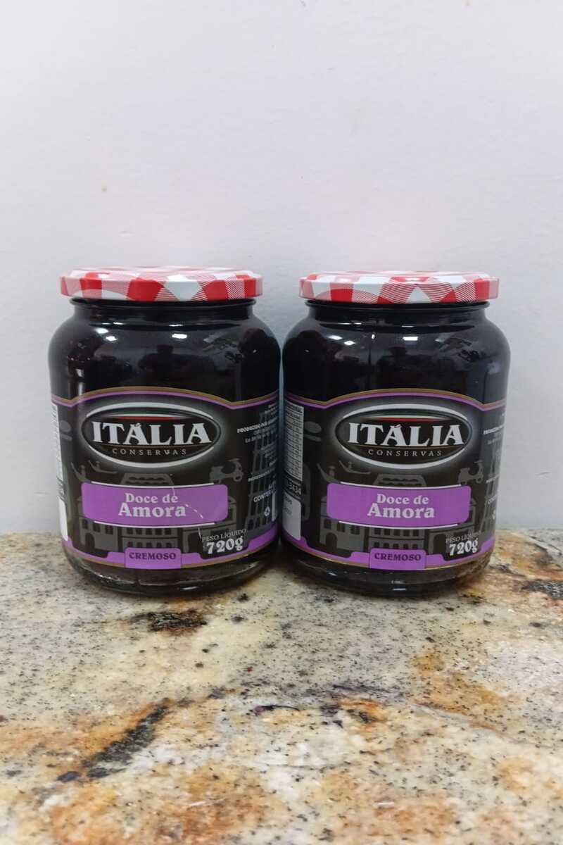 Doce de Amora Conservas Itália 720g – A Intensidade das Frutas Vermelhas