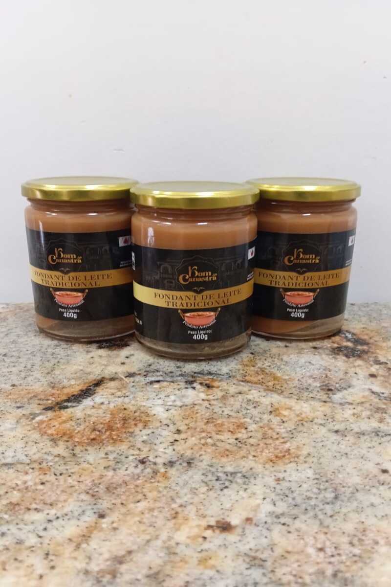 Doce de Leite Tradicional Bom da Canastra 400g – A Pureza das Montanhas Mineiras