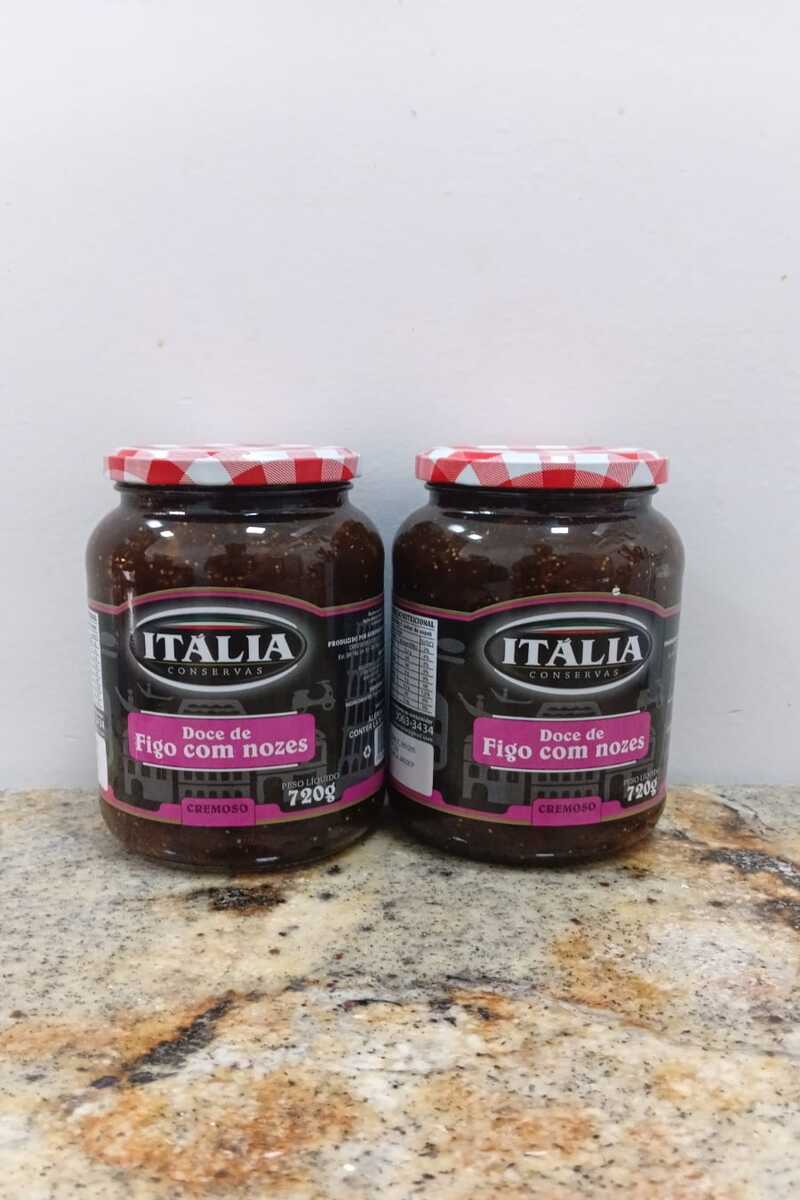 Doce de Figo com Nozes Conservas Itália 720g – A Sofisticação Catarinense em Cada Colherada