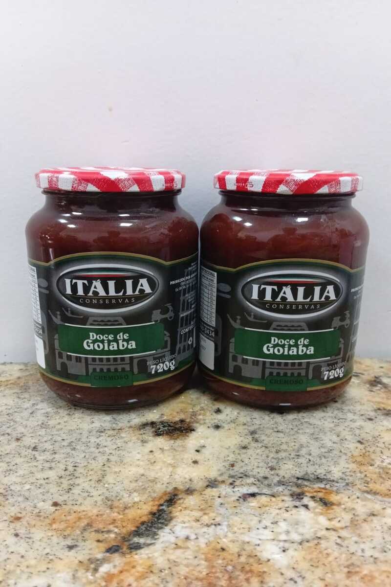 Doce de Goiaba Conservas Itália 720g – A Nobreza da Fruta Tropical em Textura Pastosa