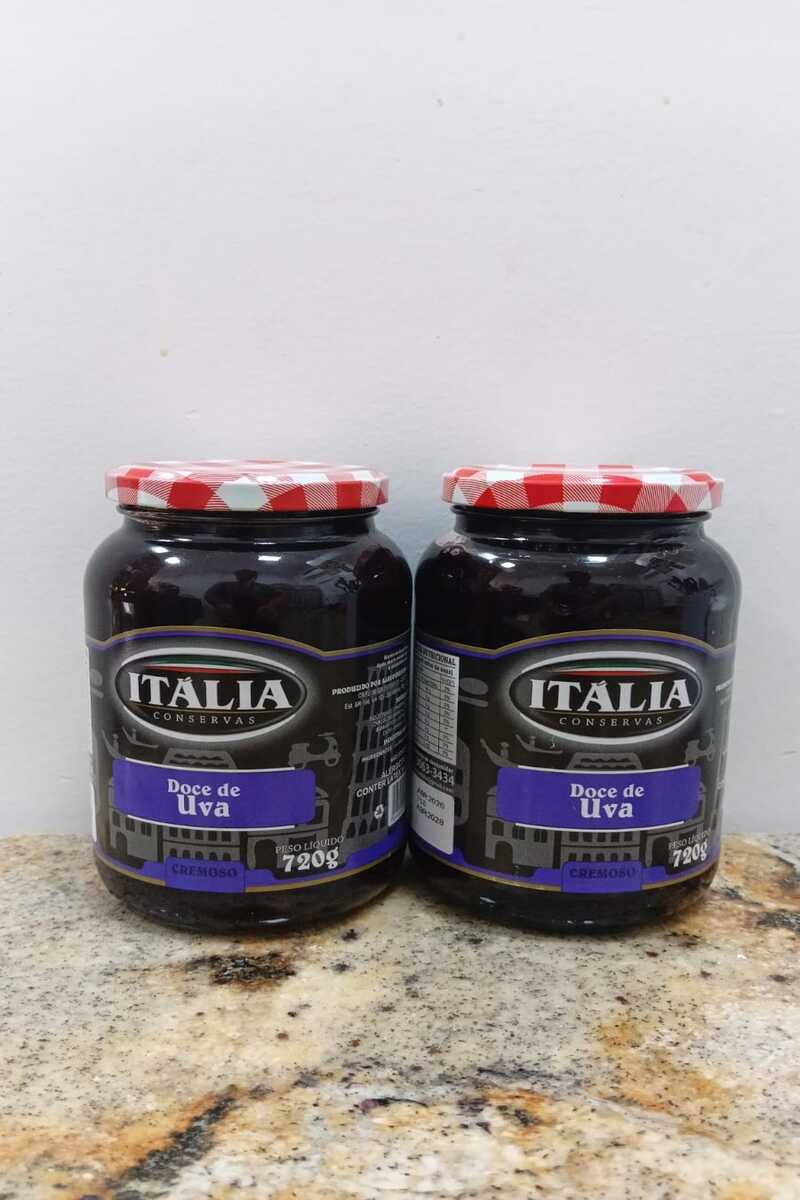 Doce de Uva Conservas Itália 720g – A Essência da Videira em Textura Nobre