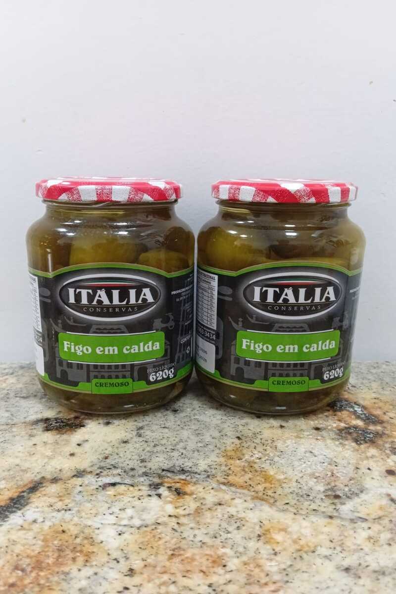 Figo em Calda Conservas Itália 620g – A Excelência da Fruta em Compota