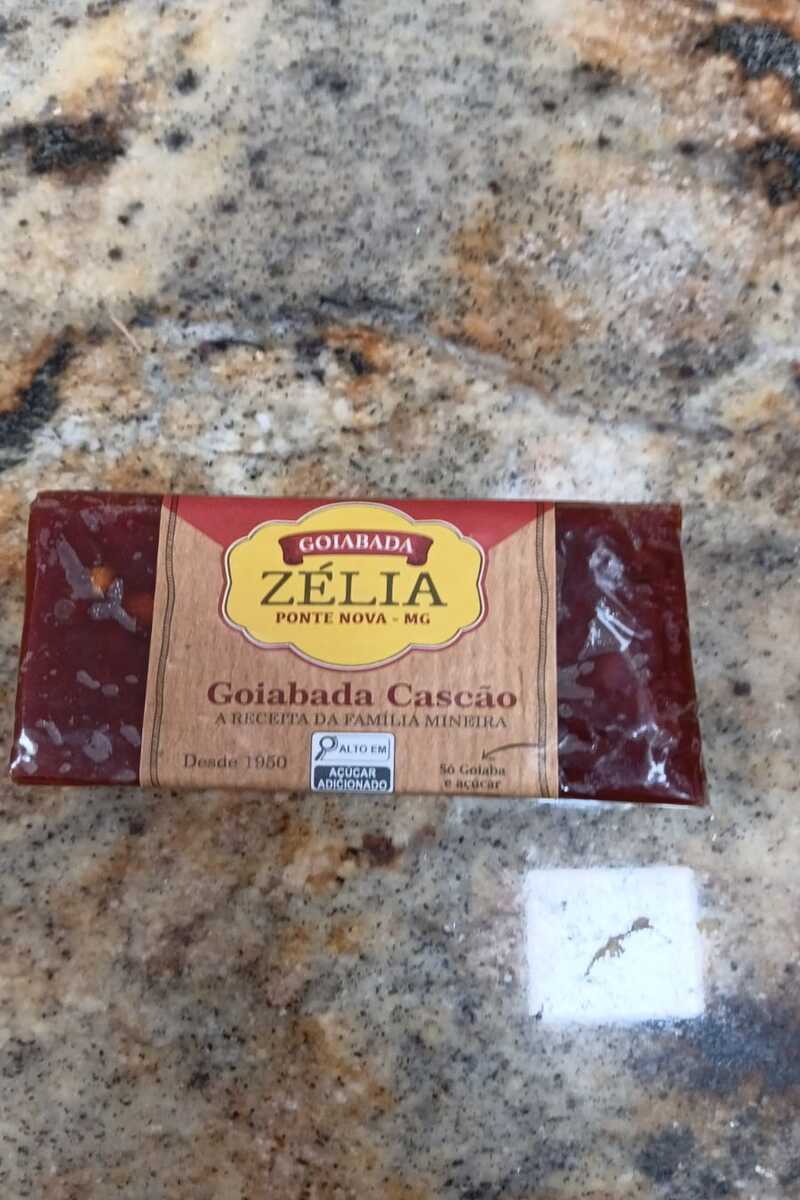 Goiabada Cascão Zélia 250g – Ouro Negro de Ponte Nova na Casa Magnani