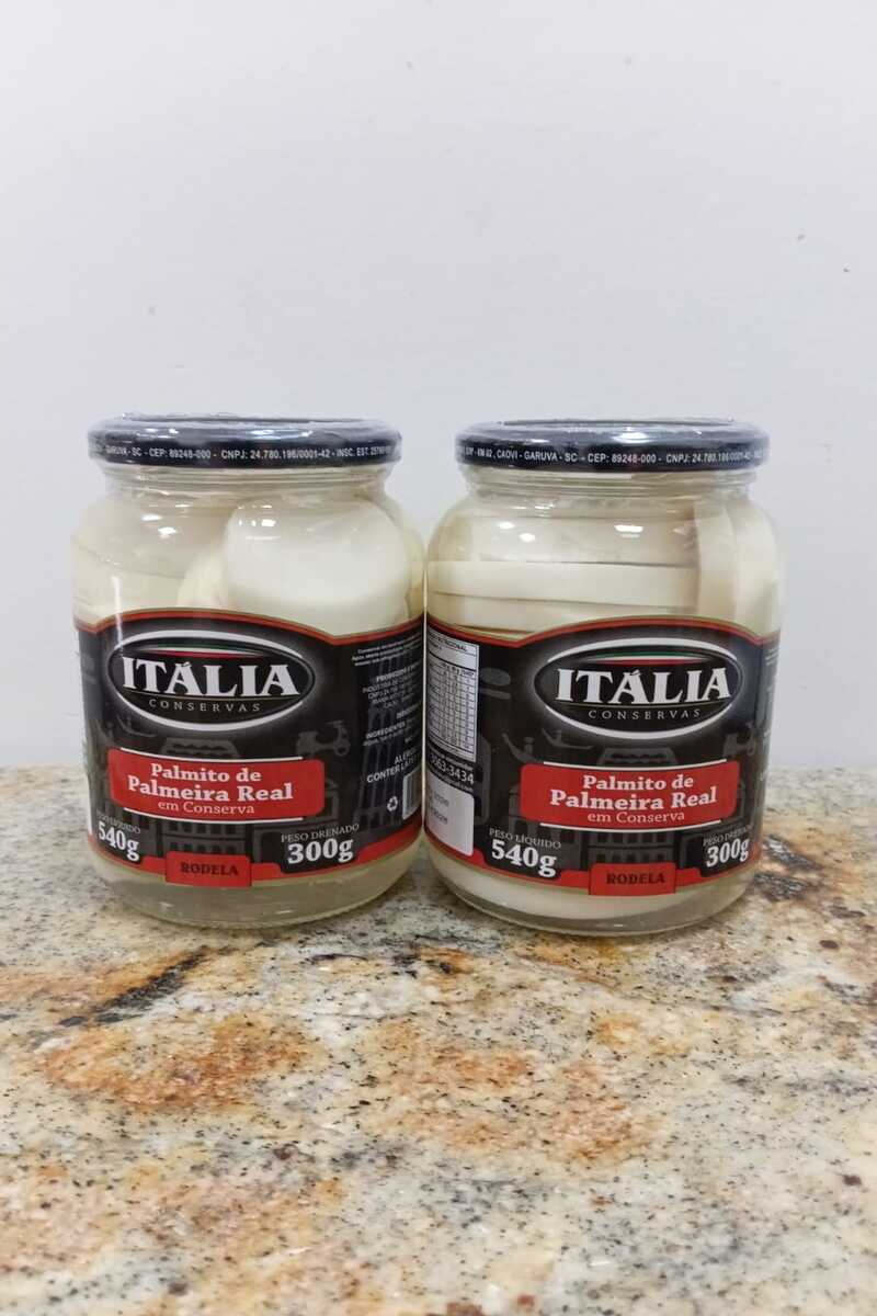 Palmito Palmeira Real em Rodelas Conservas Itália 300g – Maciez e Sustentabilidade