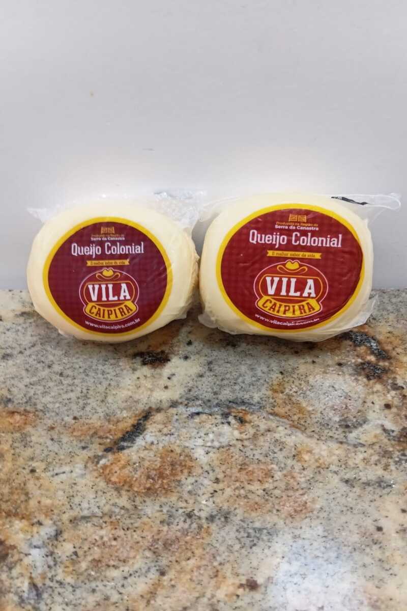 Queijo Colonial Vila Caipira – A Tradição Centenária em sua Mesa (Valor por kg)