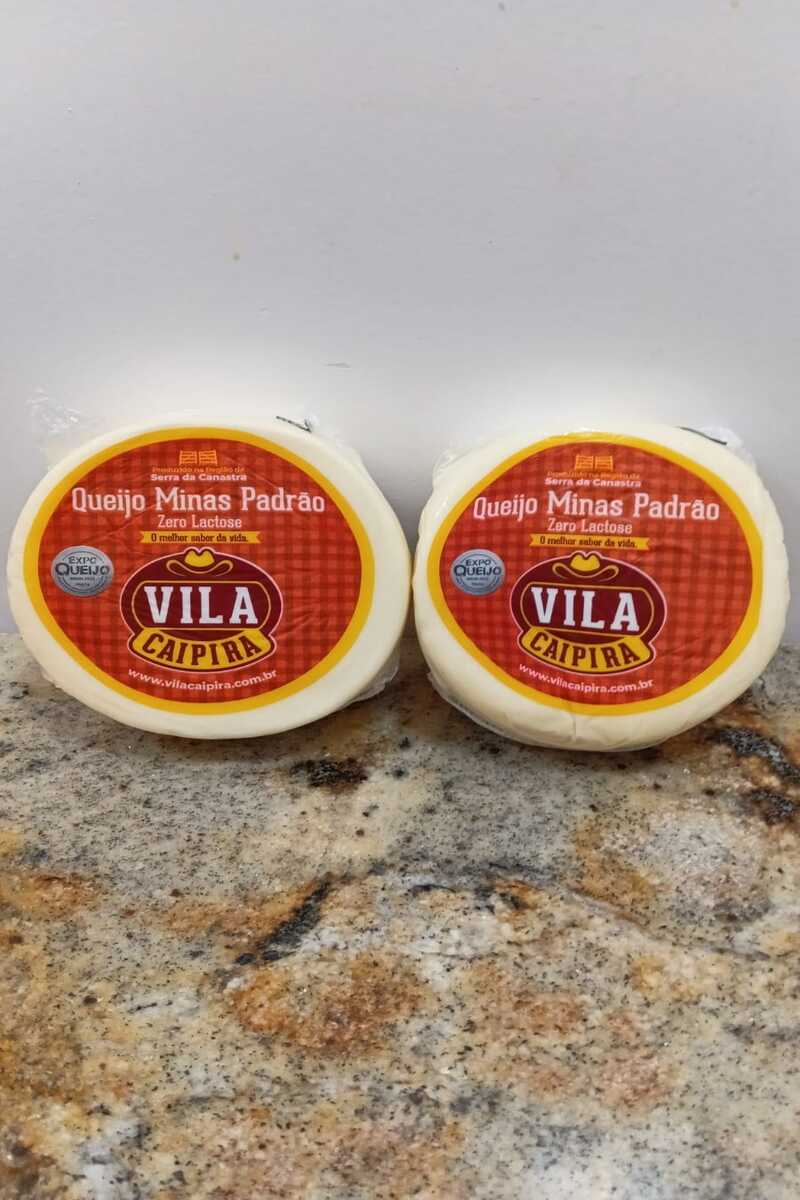 Queijo Minas Padrão Zero Lactose Vila Caipira – Sabor de Fazenda com Leveza Garantida (Valor por kg)