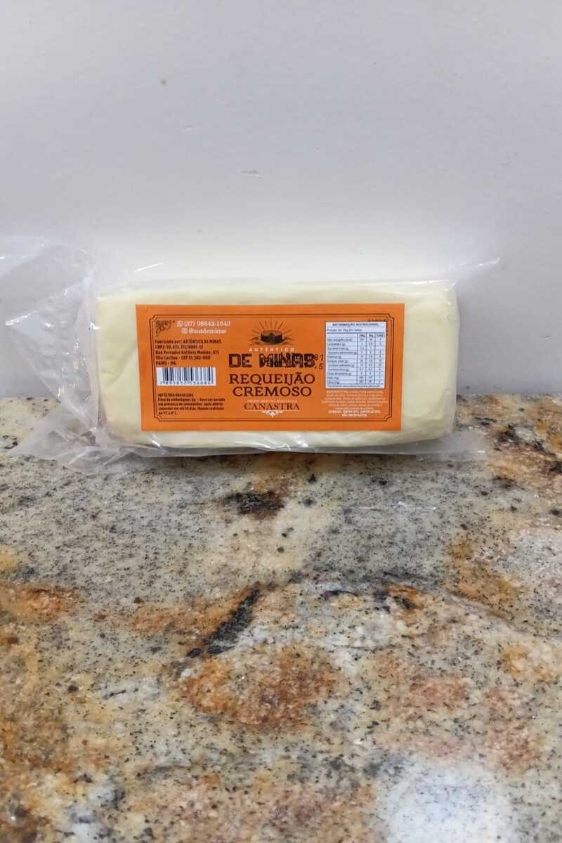 Requeijão Cremoso Autêntico de Minas – A Nobreza do Queijo de Corte (Valor por kg)
