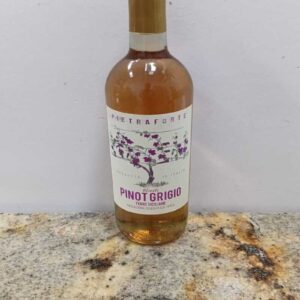 Vinho Pietraforte Pinot Grigio Rosé 750ml – A Elegância Minimalista e Refrescante em Cada Taça