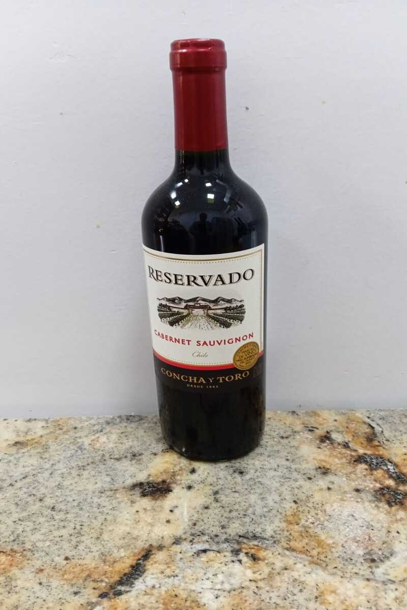 Vinho Concha y Toro Reservado Cabernet Sauvignon 750ml – Equilíbrio e Tradição Chilena