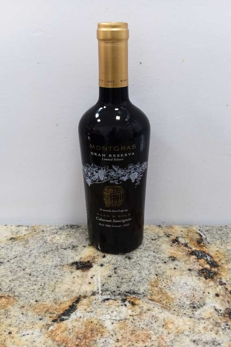 Vinho MontGras Cabernet Sauvignon 750ml – Estrutura Clandestina e Maciez Envolvente