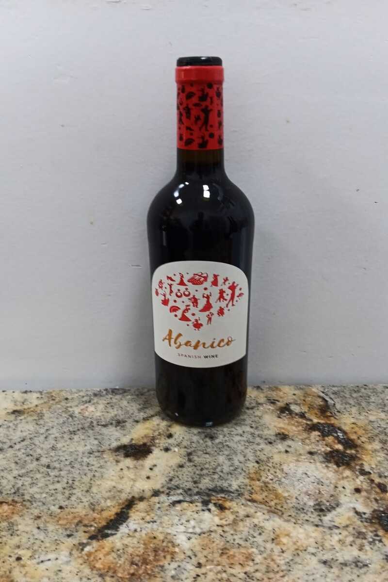 Vinho Abanico Tinto Seco 750ml – Equilíbrio e Vivacidade Frutada para a sua Mesa