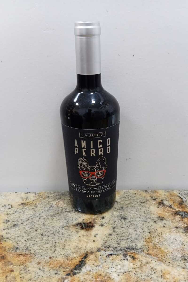 Vinho Amigo Perro Syrah/Carmenere 750ml – O Encontro Inovador da Força com a Maciez